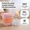 Portable Washing Machine – Foldable Mini Washer | Velvet Wipe