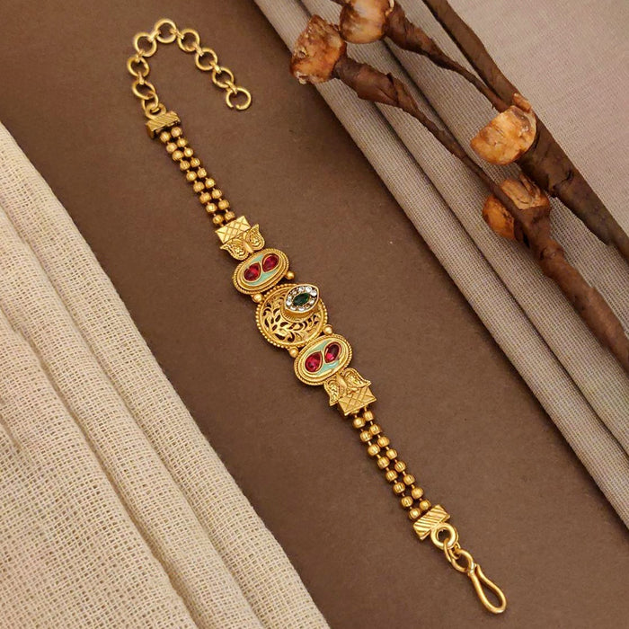 Glamour Gold-Plated Bracelet