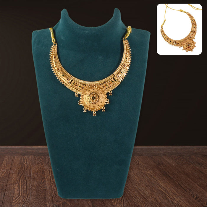 Radiant Gold-Plated Necklace Set