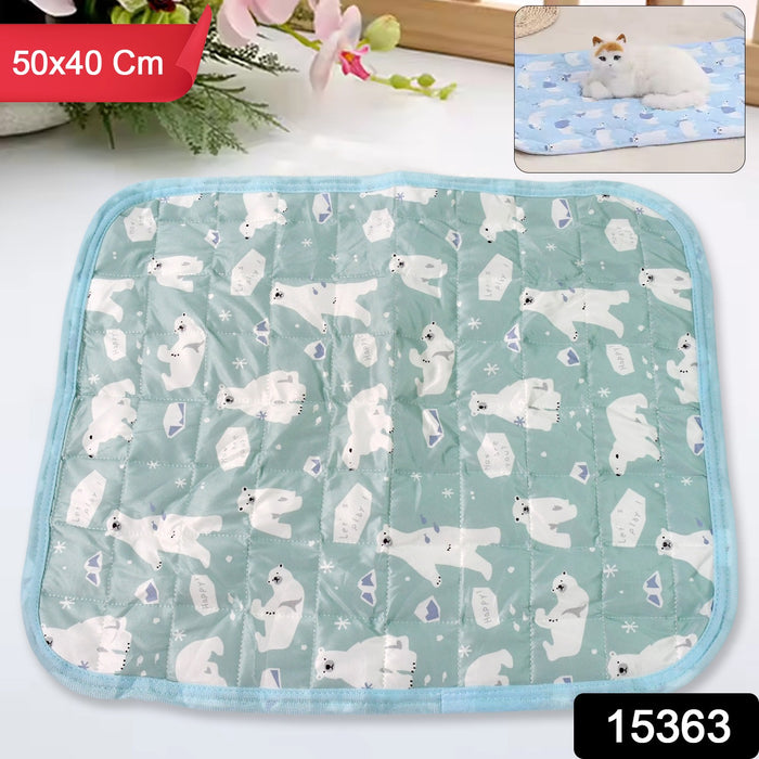 Pet Soft Cat Dog Blanket / Towel, Warm Sleep Mat (50×40 Cm / 1 Pc / Mix Color & Design)