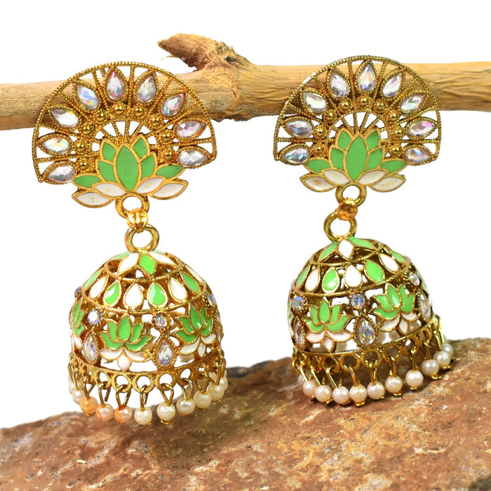 Modern Chic Jumka Earrings