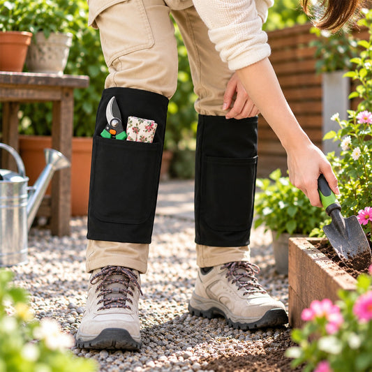 Garden Arm Sleeves with Elbow Padding for Gardening and Yard Work (1 Pair)