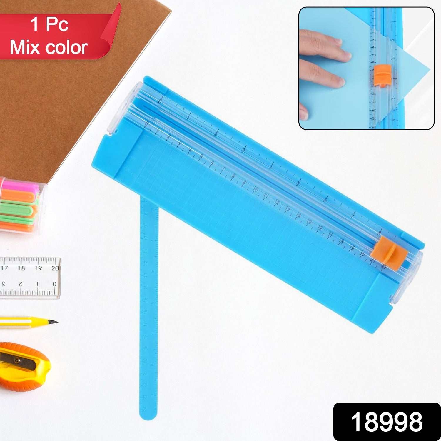 Paper Cutter, A5 Mini Paper Cutter, Portable Paper Cutting Machine (1