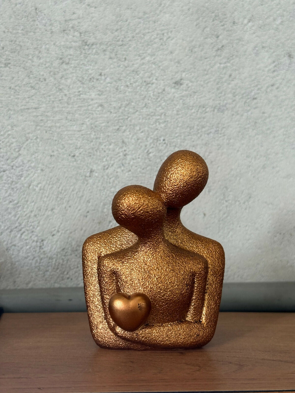 Abstract Couple Showpiece with Heart for Home, Table & Gift Decor