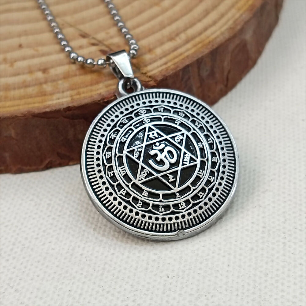 Sudarshan chakra Yantram Chain Pendant