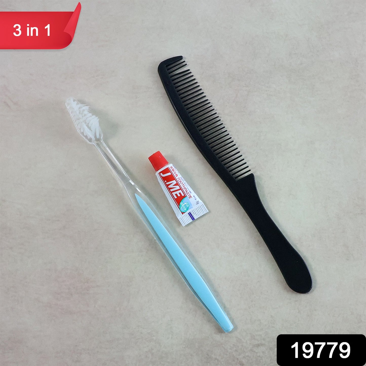 Comb & Toothpaste Set