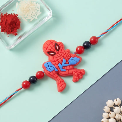 Action Hero Kids Rakhi with Fun Beaded Character Design Style (10pcs)