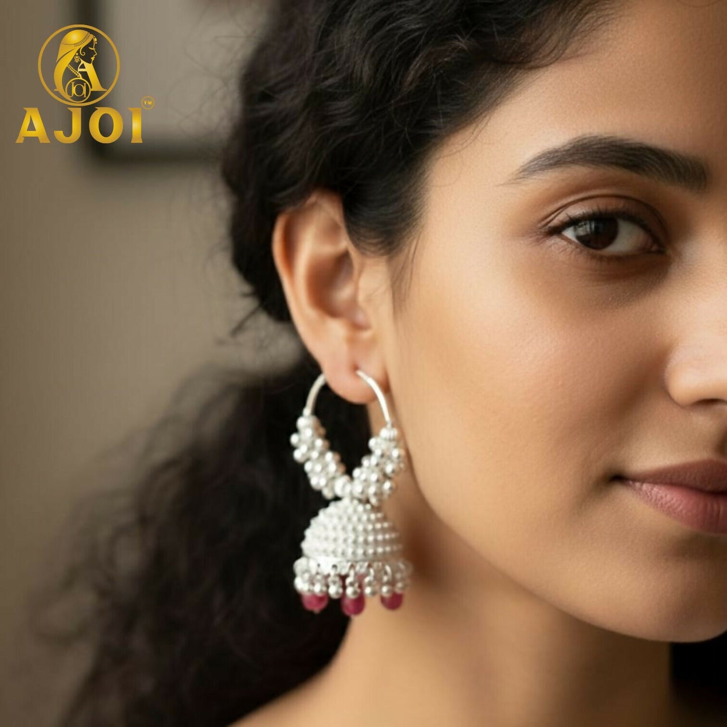 Heritage Silver with Ruby Drops