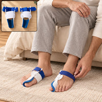 Adjustable Toe Splint Support for Men with Strap Fastening (1 Pair)