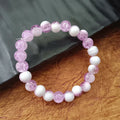Crystal Crackle Glass Beads Bracelet – Elegant Sparkle & Comfort
