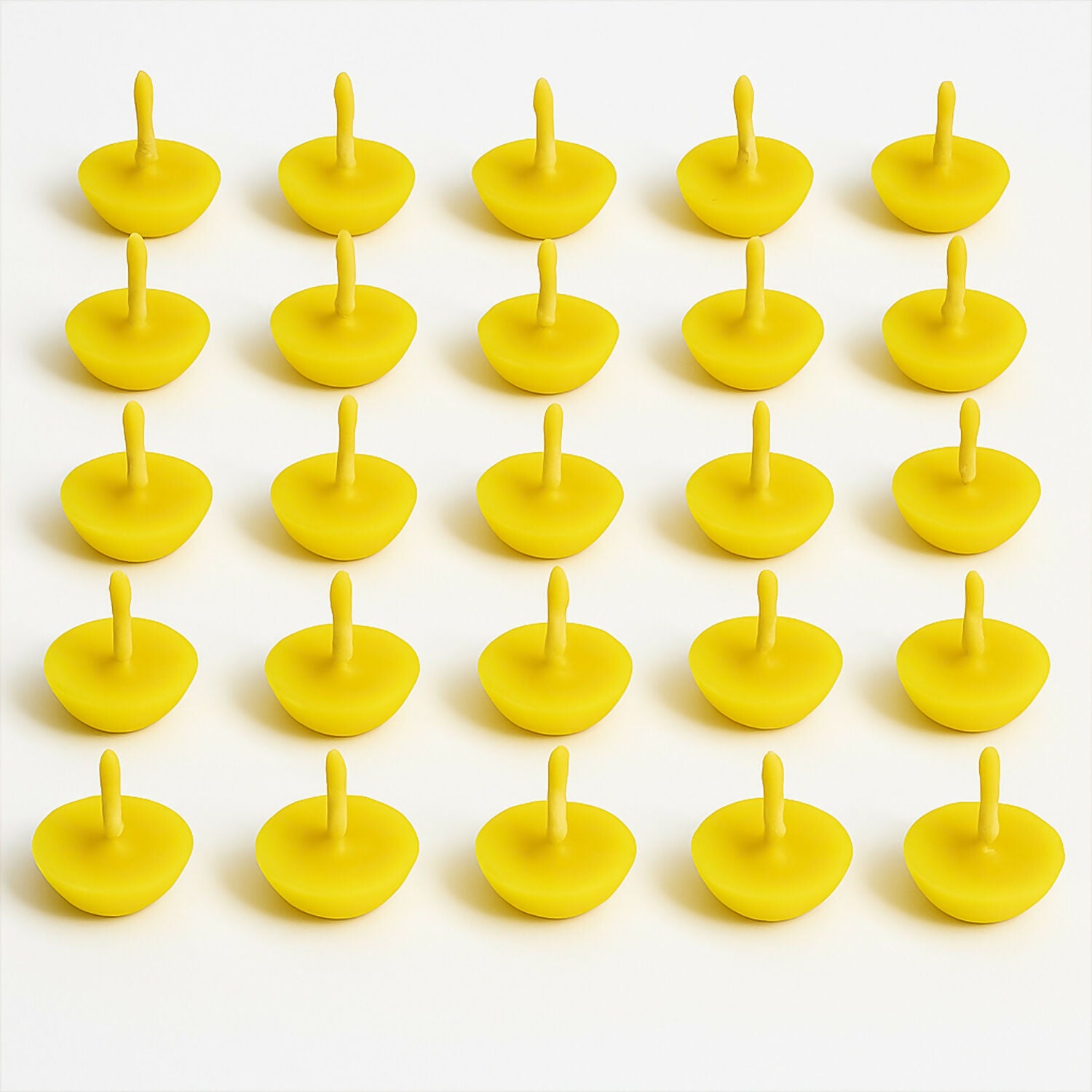 Yellow Wax Diyas for Puja and Decoration (100 gm Pack)