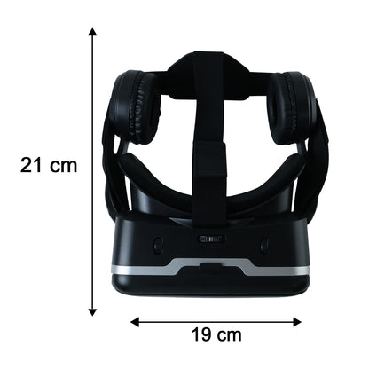 VR Box Glasses size dimensions chart