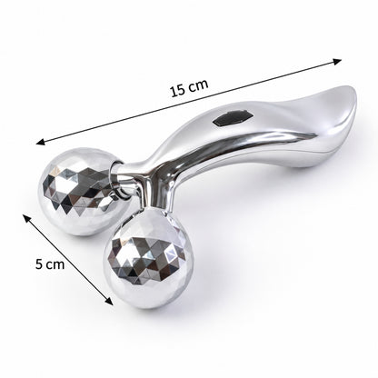3D Roller Face Massager – Skin Tightening Tool | Velvet Wellness