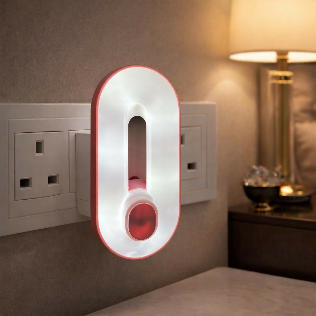 Plug-In LED Night Lamp for Bedroom | Soft Glow Wall Socket Night Light (ANY COLOR)