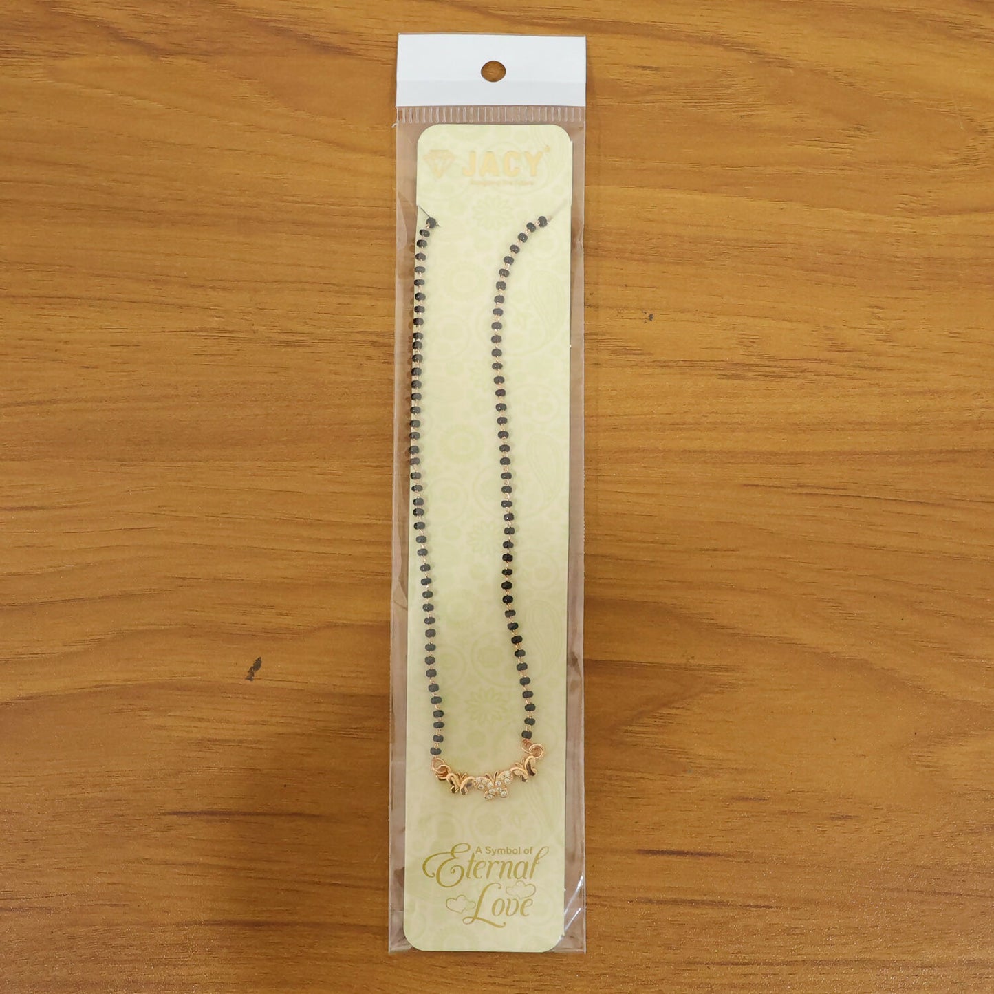 Butterfly Style Elegant Mangalsutra Necklace with Stone Work