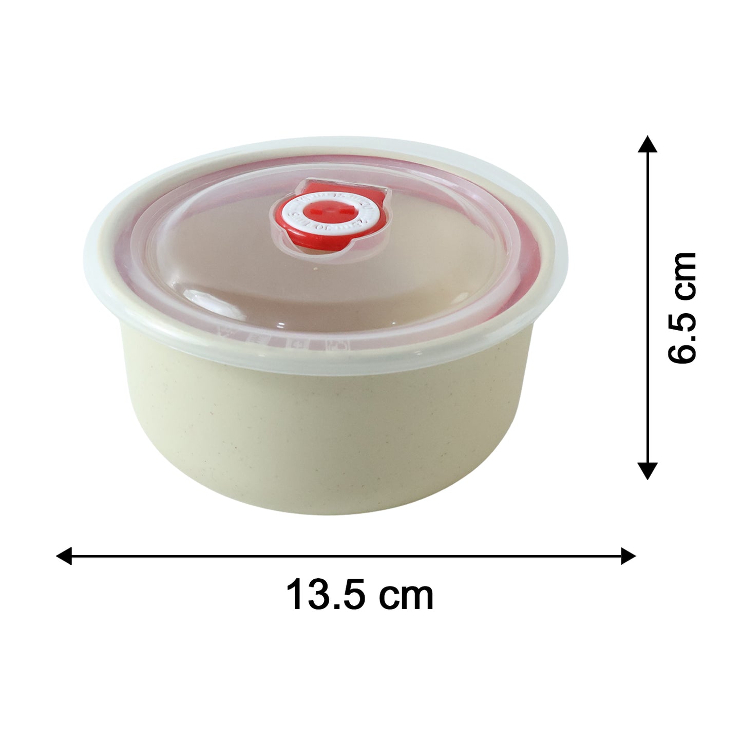 Multipurpose Plastic Bowl Set with Vented Lids for Kitchen Storage (3 Pc Set)