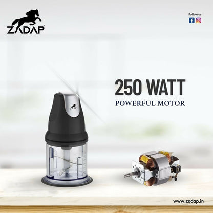 ZADAP Food Chopper chopping vegetables quickly