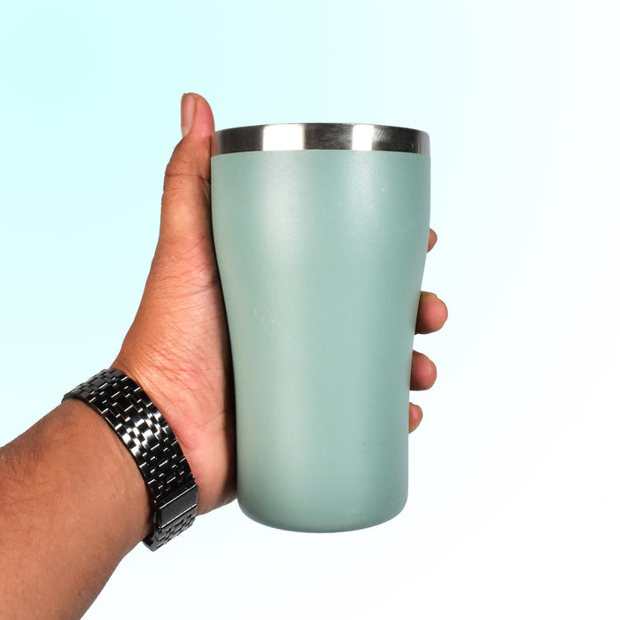 CUP　TEA　CAMPING　5922　BIG　COCOA,　MU　FOR　COFFEE　STEEL　PREMIUM　MUG　COFFEE　—　Deodap