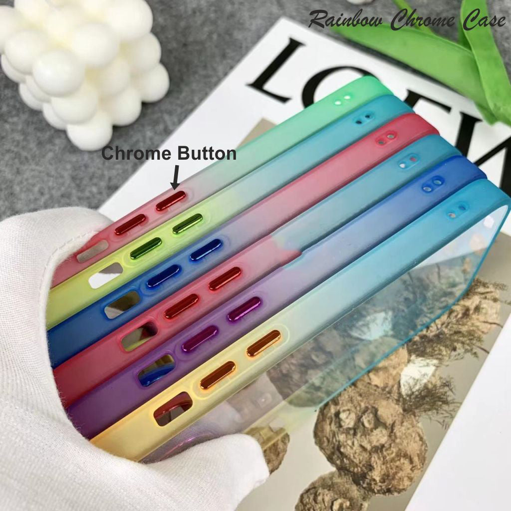 Rainbow Chrome Hard Case For Oneplus