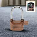 Security Alarm Lock – Waterproof Anti-Theft Padlock | AutoSafeo
