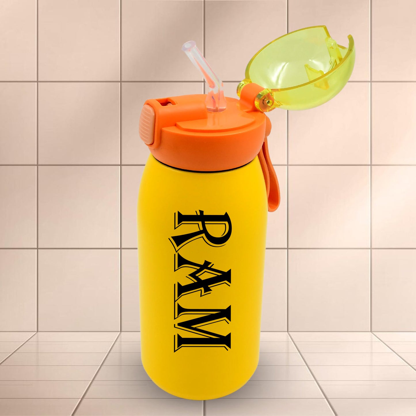 Customize Duck Stainless Steel Water Bottle (1 Pc / Mix Design)