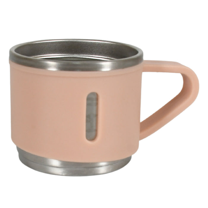 Stainless Steel Vacuum Coffee / Tea Cup, Tea Mug Hot Insulated Double Wall Stainless Steel, Coffee, and Milk Cup with Handle Easy To Carry: Coffee Cup (3 pc)