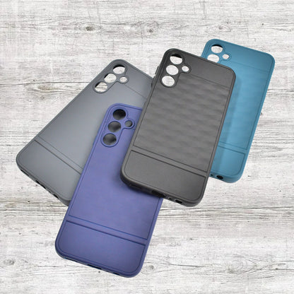 Diamond Textured Soft Silicone Case For Samsung