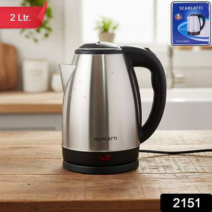 Stainless Finish Electric Kettle