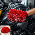 Microfiber Chenille Wash Glove for Bike Cleaning Scratch Free Mitt (1 Pc)