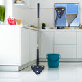 Triangle Cleaning Mop – 360° Rotatable with Long Handle | Storenzo