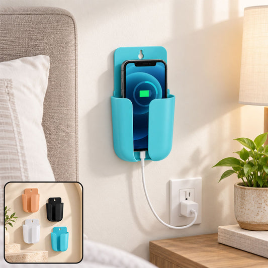 Wall Mounted Phone Holder – Multi-functional Organizer | Organivo