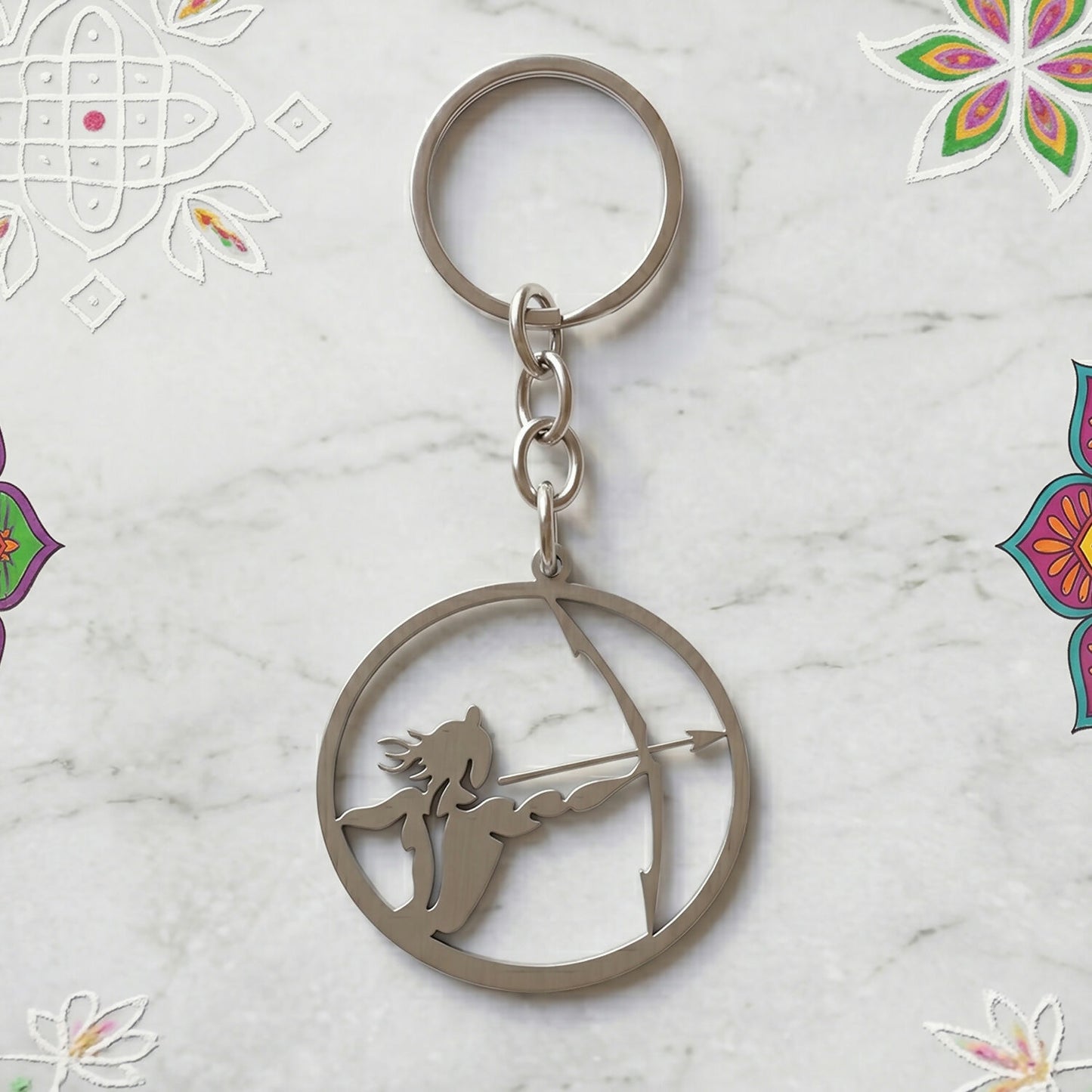 Steel Keychain 02-02