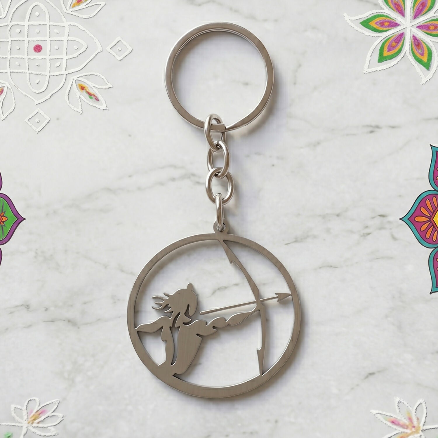 Steel Keychain 02-02