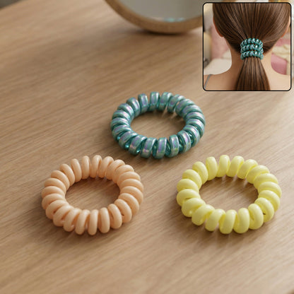 Spiral coil hair band without SKU
