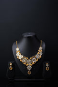 Flower Design Necklace Set – Elegant Floral Jewellery | BBJ