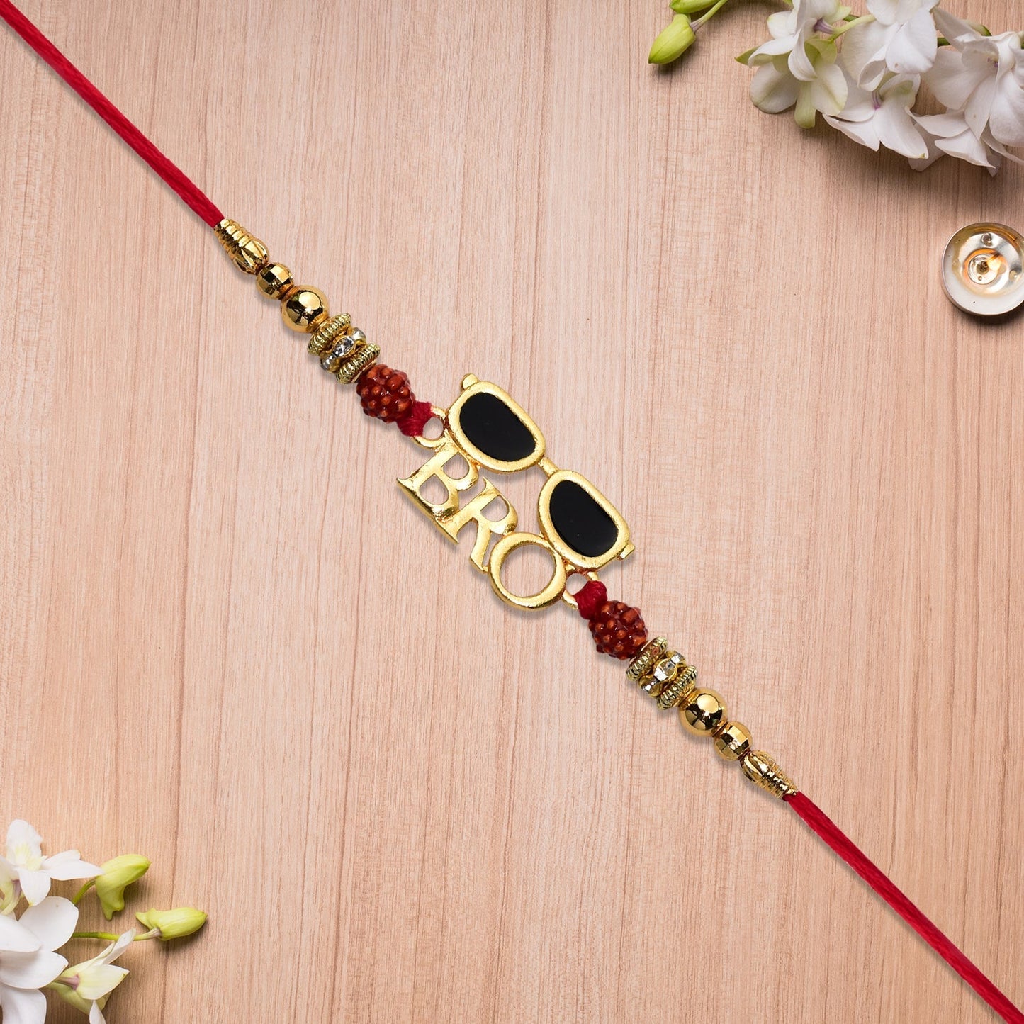 Rakhi for Brother Stylish & Traditional Sibling Gift (5pcs)