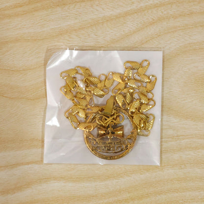 Stylish spiritual jewelry featuring Mahakal Trishul Damru pendant