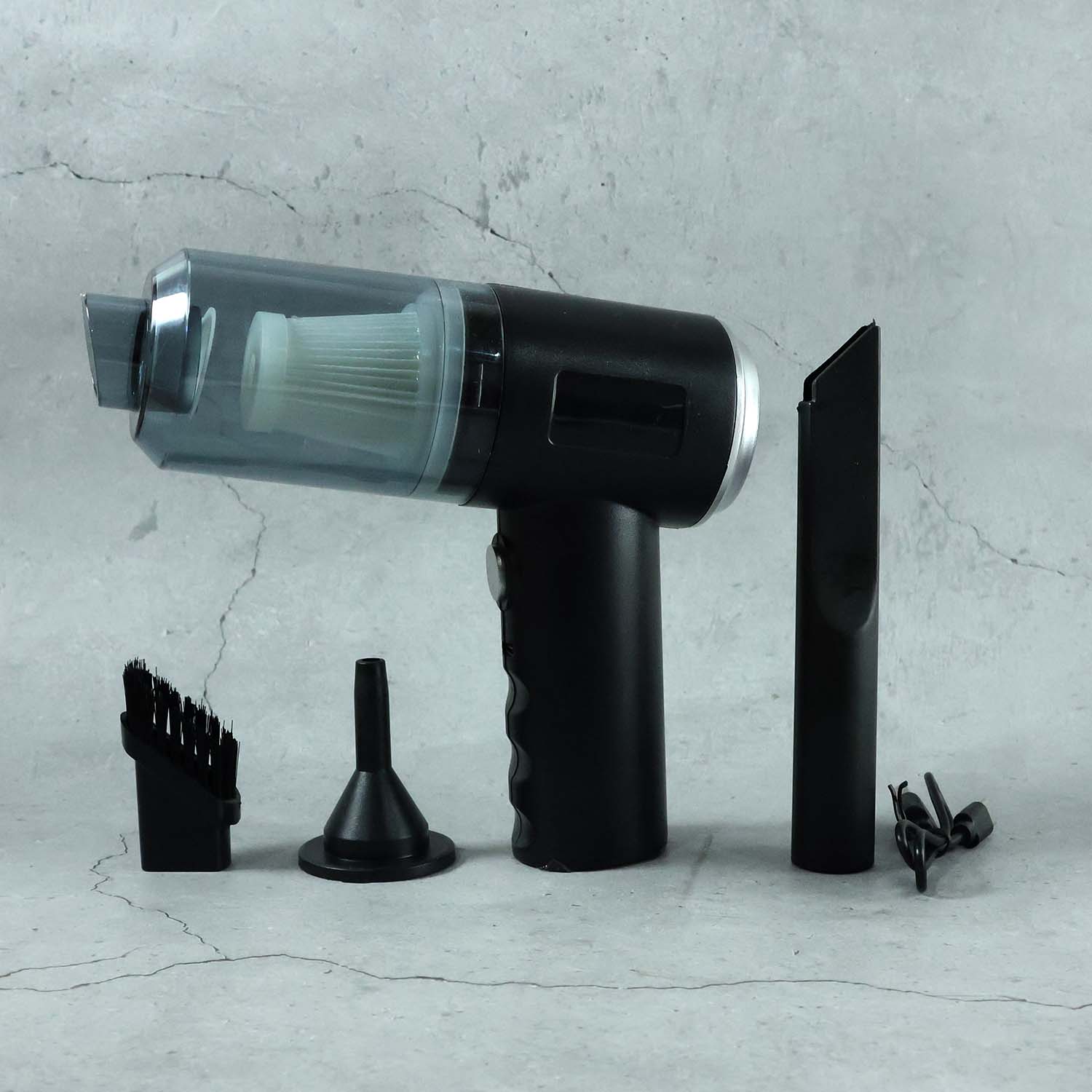 3-in-1 Portable Handheld Vacuum Cleaner for Home & Car Cleaning (1 Pc)