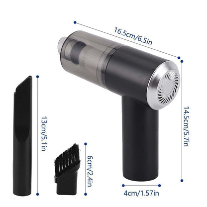 3-in-1 Portable Handheld Vacuum Cleaner for Home & Car Cleaning (1 Pc)