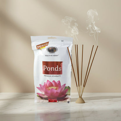 Premium Agarbatti Combo Magical Mogra & Ponds Fragrance (2 Packs of 250gm)