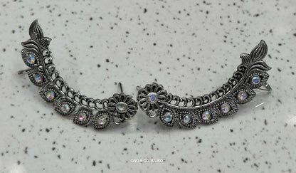 Silver Jhumka Earings