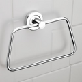 Stainless Steel Bathroom Towel Ring – Modern Brushed Nickel Finish