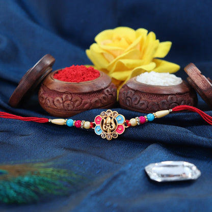 Rakhi gift for brother with 10pcs Chocolates | Rakhi Set of 1 | Assorted Gift Box