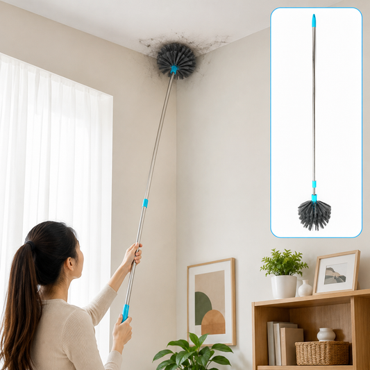 Cobweb Cleaning Brush – Extendable Steel Handle | Pro Clean