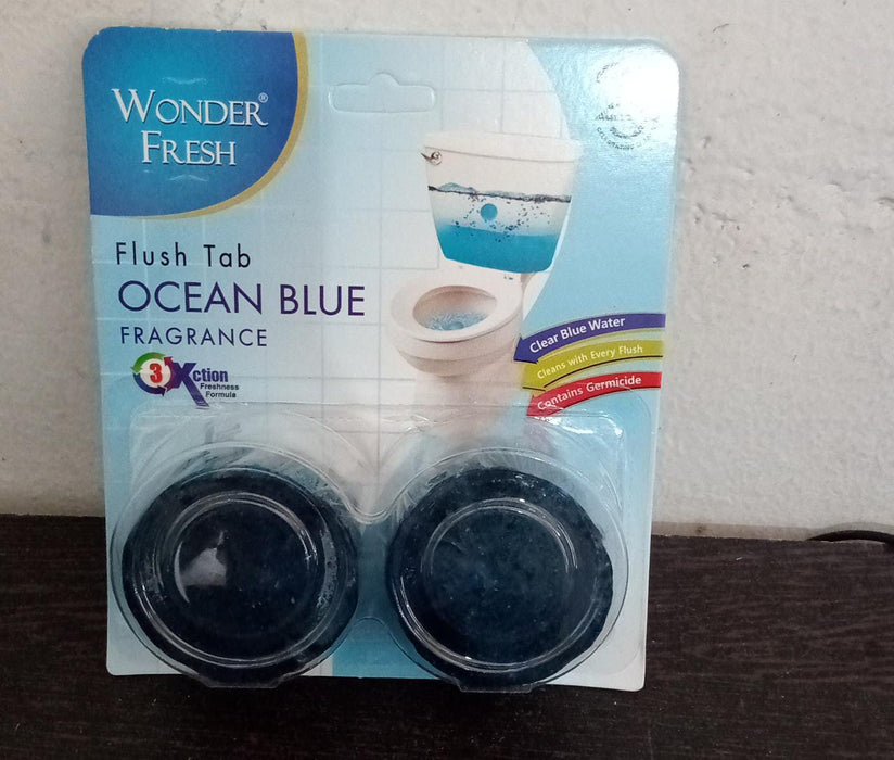 1326 Toilet Cleaner Flush Tab Ocean Blue 100 Gram