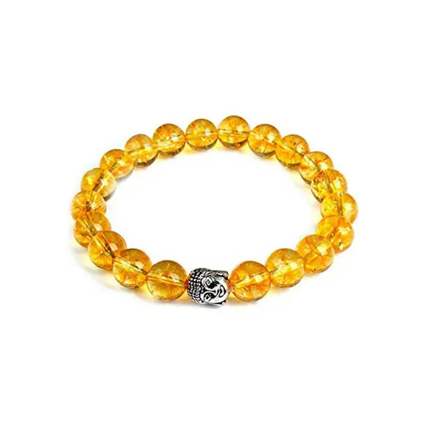 Citrine Crystal Stone Yellow Bracelet