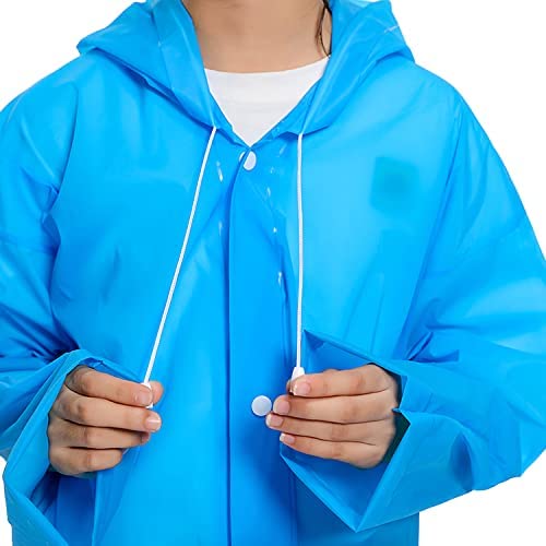 6488 Mix Size Portable Student Rain Coat, Kid's Girl's & Boy's Outdoor Traveling Eva Material Raincoat/Rain wear/Rain Suit for Outdoor Accessory (1pc)
