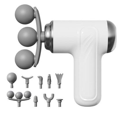 9-in-1 Massager Gun with Interchangeable Heads for Relaxation