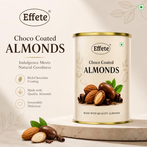 Rakhi for Brother with Chocolate Almonds 96gm - Rakshabandhan Gift Set, Pack of 5