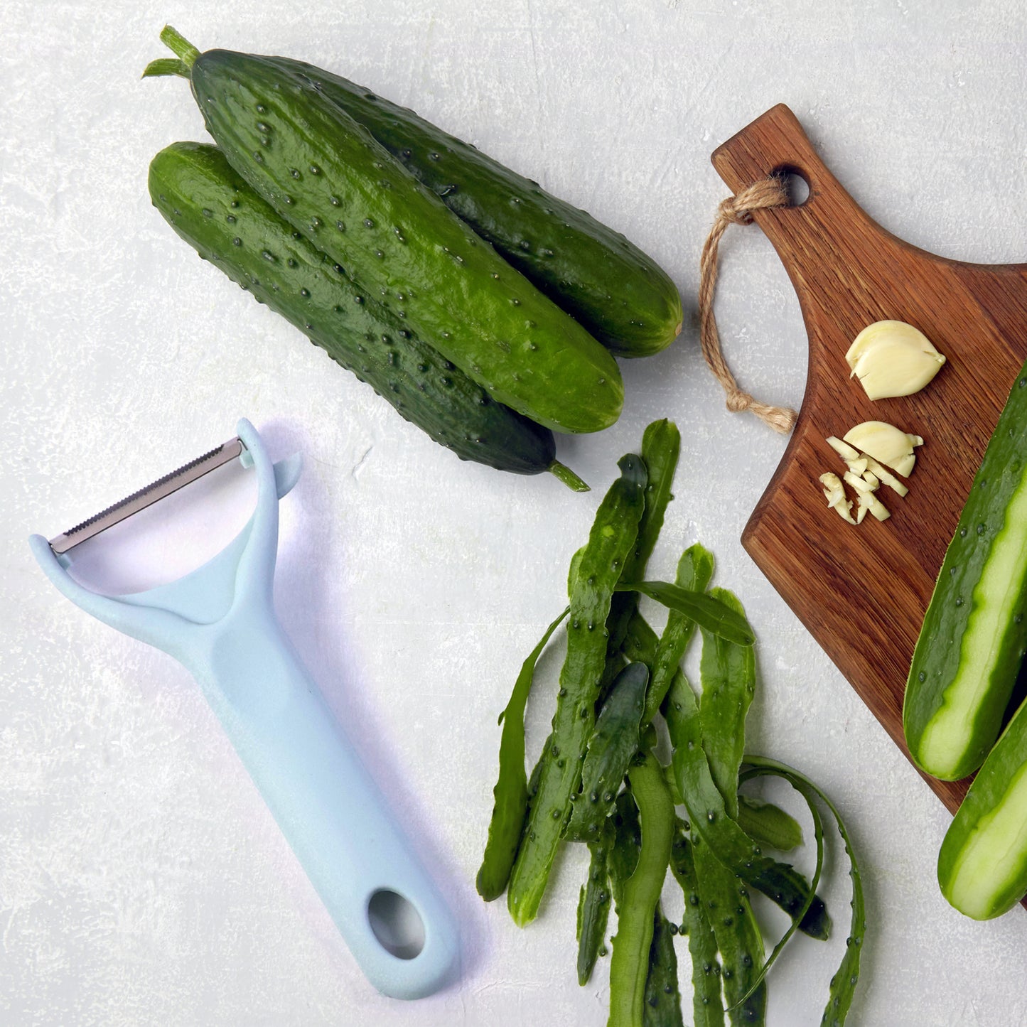 3 in 1 Kitchen Knife & Chopping Board Set (1 Set)